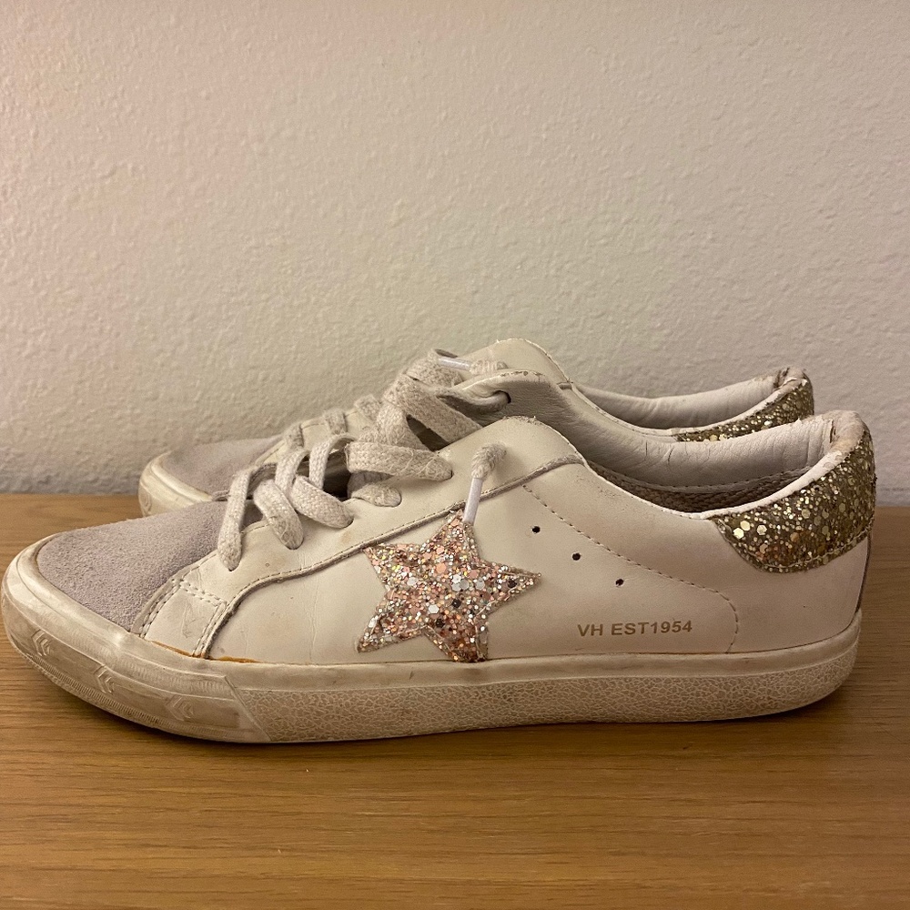 Vintage Havana Summer Glitter Star Sneakers